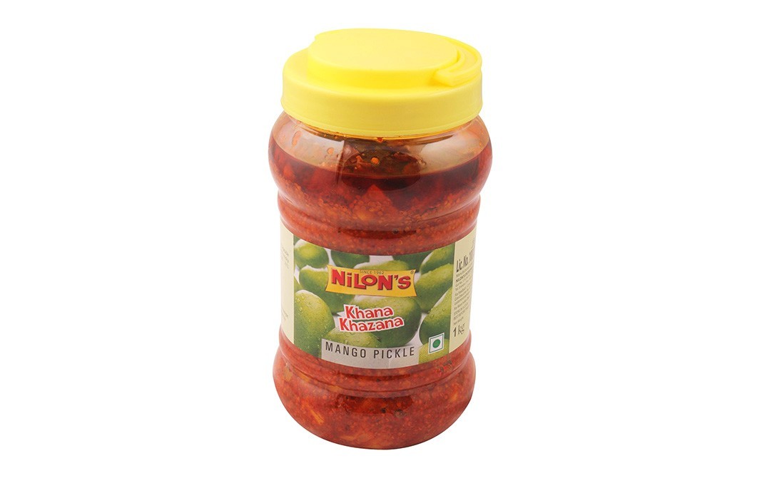 Nilon's Premium Khana Khazana Mango Pickle    Plastic Jar  1 kilogram